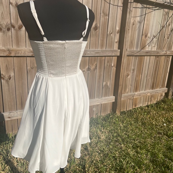 Express White Short Dress - Picture 4 of 4